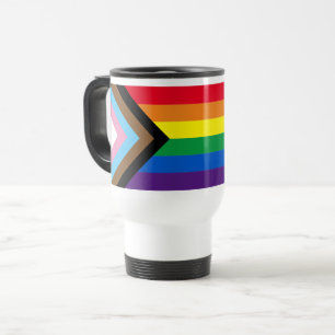 Caneca Térmica Sinalizador de diversidade de gay do arco-íris Lg