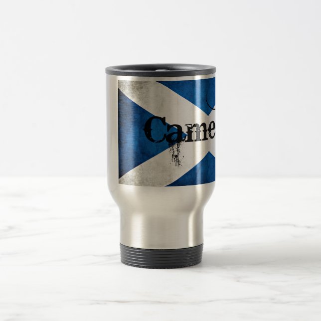 Caneca Térmica sinalizador de grunge de cameron (Centro)