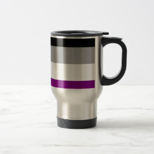 Caneca Térmica Sinalizador de Orgulho Asexual