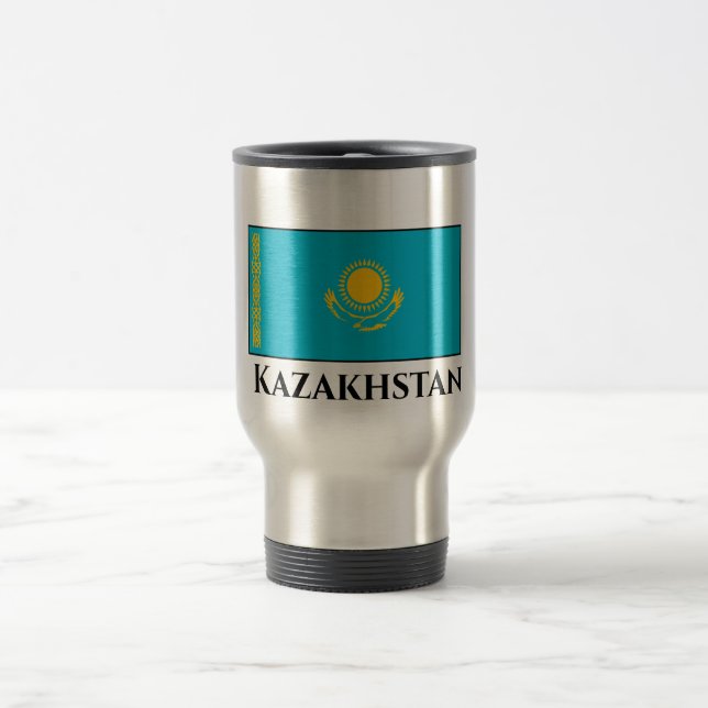 Caneca Térmica Sinalizador do Cazaquistão (Centro)