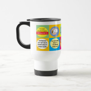 Caneca Térmica Síndrome meniere da doença de Meniere vestibular