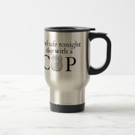 Caneca Térmica Sinta-se seguro esta noite!