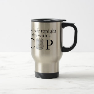 Caneca Térmica Sinta-se seguro esta noite!