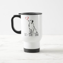 Caneca Térmica Sit-Be-Love Border Collie
