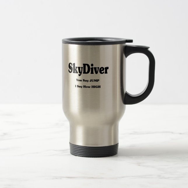 Caneca Térmica Sky Diver (Direita)