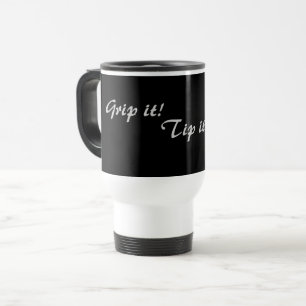 Caneca Térmica slogan do bebendo do chá do divertimento do texto