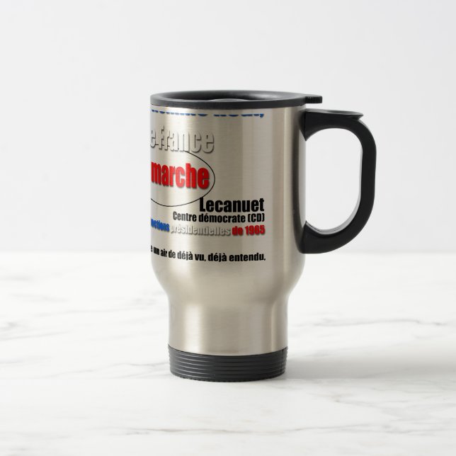 Caneca Térmica Slogan En Marche (Direita)
