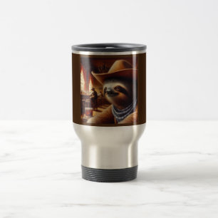 Caneca Térmica Sloth Cowboy em Saloon