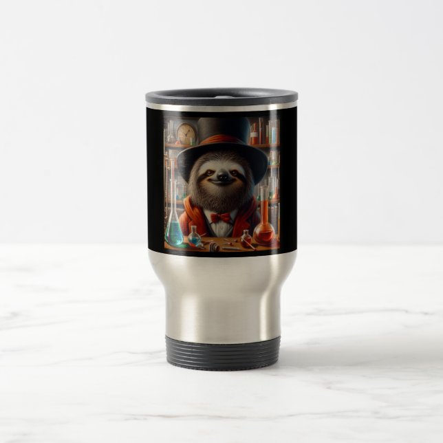 Caneca Térmica Sloth Mad Scientist (Centro)
