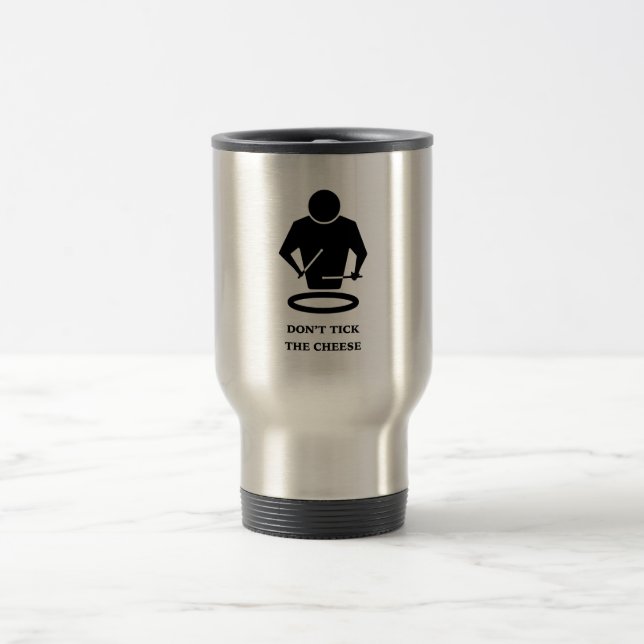 Caneca Térmica SNARES - Não marque o queijo (Centro)