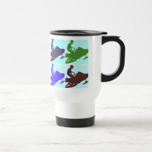 Caneca Térmica Snowmobiler/Pop Art