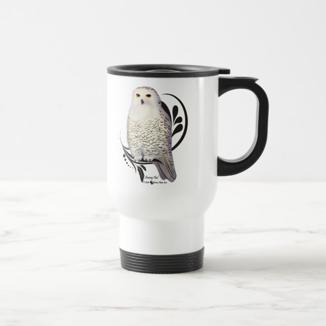 Caneca Térmica Snowy Owl (Direita)