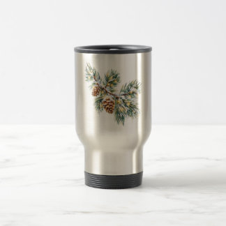 Caneca Térmica Snowy Pine Branch