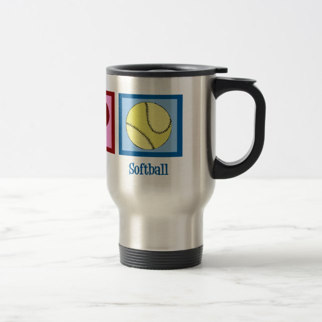 Caneca Térmica Softbol Fofa (Direita)