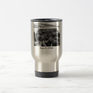 Caneca Térmica Soldados Do Dia D Num Barco Higgins
