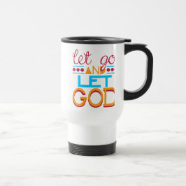 Caneca Térmica Solte e Deixe Deus (Tipografia Original)