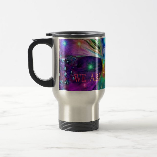 CANECA TÉRMICA SOMOS O MAGIC MUG DOS ANGELOS (Esquerda)
