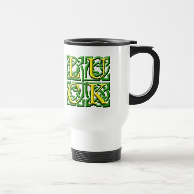 Caneca Térmica Sorte Dos Irlandeses (Direita)