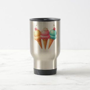 Caneca Térmica Sorvete Colorido