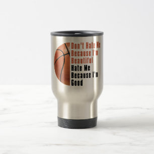 Caneca Térmica Sou Bonita, Sou Boa Basquete