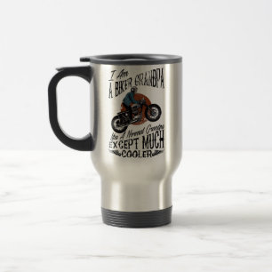 Caneca Térmica Sou um vovô Biker - Presente para vovô Motorbike