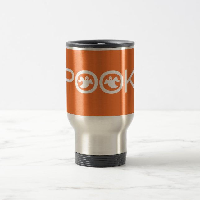 Caneca Térmica Spookie Typografia Halloween Mug (Centro)