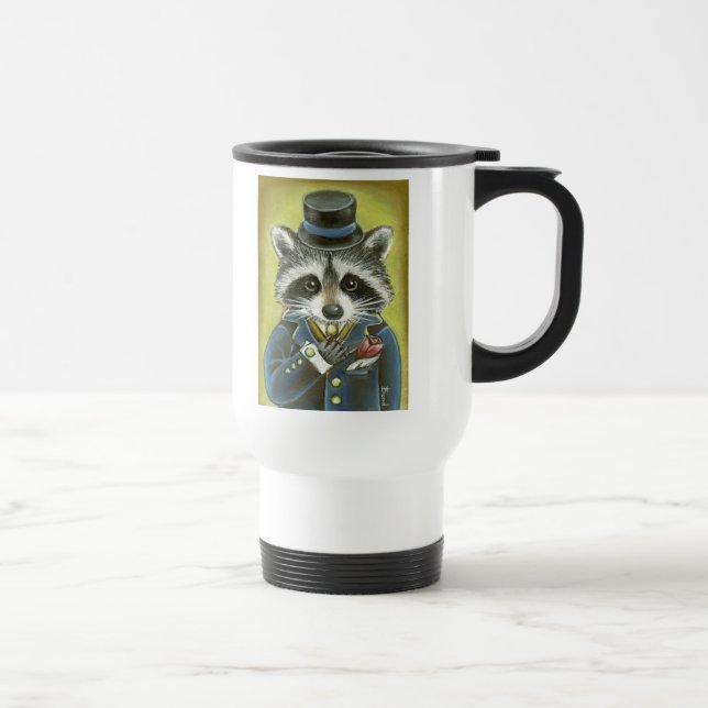 Caneca Térmica Sr. Guaxinim (Direita)