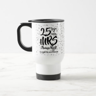 Caneca Térmica Sra. Sempre Certa Diversão 25º Aniversário de Prat