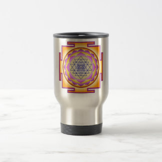 Caneca Térmica Sri Yantra Chakra Shiva Shakti Navayoni Deusa 