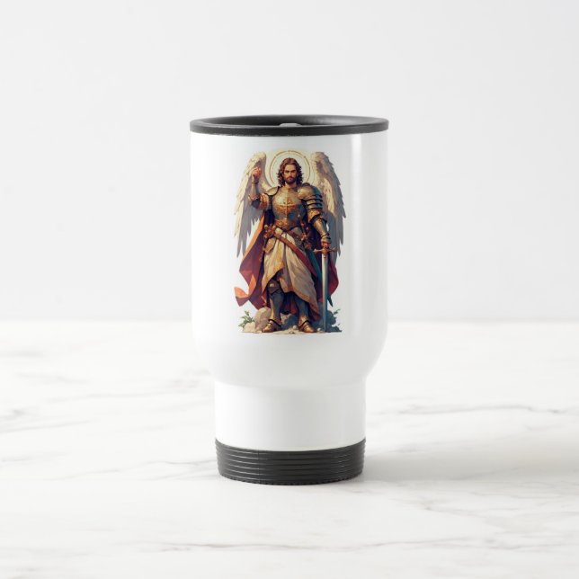 Caneca Térmica St Michael the Archangel Travel Mug (Centro)