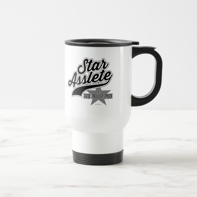 Caneca Térmica Star Asslete (Avid Indoorsman) (Direita)