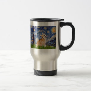 Caneca Térmica Starry Night - Pembroke Welsh Corgi 7b