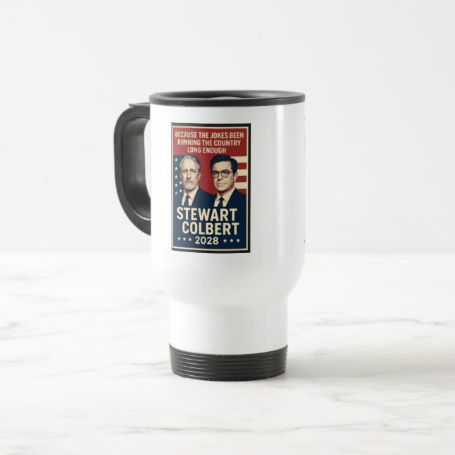 Caneca Térmica Stewart/Colbert 2028 (Frente Esquerda)