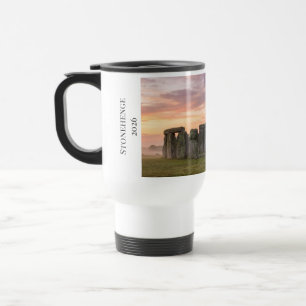 Caneca Térmica Stonehenge Inglaterra Antigo Círculo de Pedras
