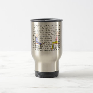 Caneca Térmica Story Art Creepy Sidewalk Crack Cara