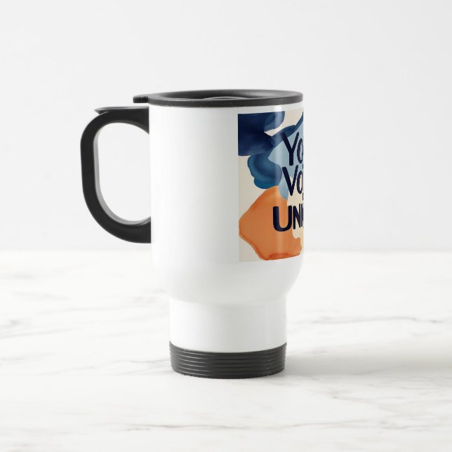 Caneca Térmica Sua Voz É Única 2 (Esquerda)