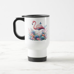 Caneca Térmica Sublimação Flamingo Rosa-95158