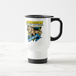 Caneca Térmica Submissão da polícia K9
