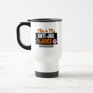 Caneca Térmica Suco Anti-Cadeia - Humor Divertido de Café e Cafeí