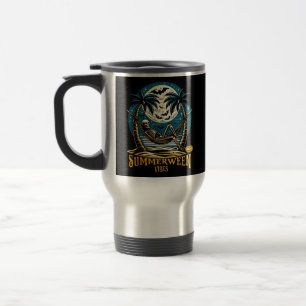 Caneca Térmica Summerdal Vibes Skeleton Pumpkin Skeleton Verão