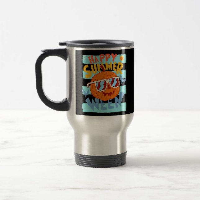 Caneca Térmica Summerween Fofo (Esquerda)