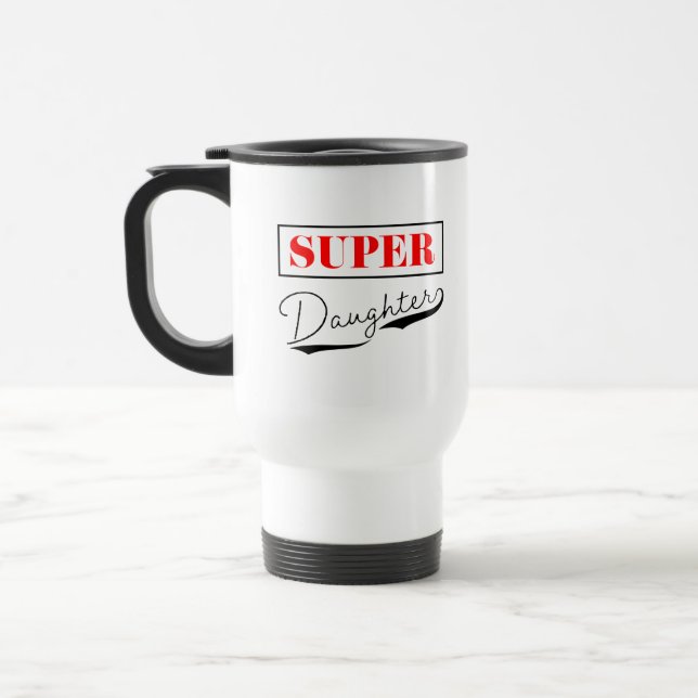 Caneca Térmica Super Filha (Esquerda)