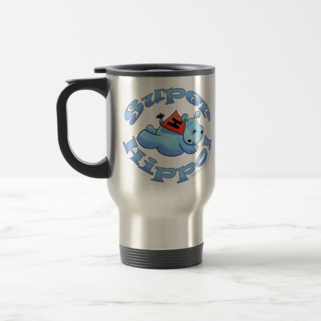 Caneca Térmica Super Hippo (Esquerda)