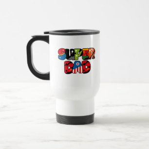 Caneca Térmica Super Pai Super Super Herói do Super-Pai dia de os