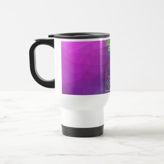 Caneca Térmica Surfe no verão vibes (Esquerda)