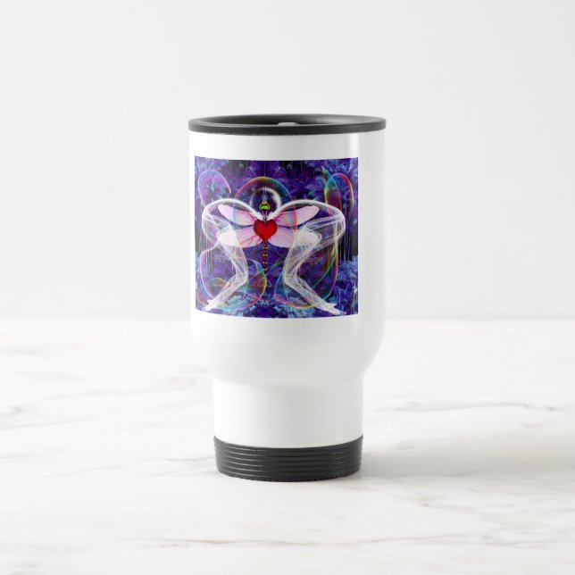 Caneca Térmica Surreal Psíquico Libélula (Centro)