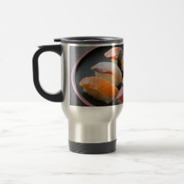 Caneca Térmica Sushi Elegance – Deluxe Nigiri Assortment Travel M