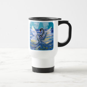 Caneca Térmica Swans "Art by Kids"