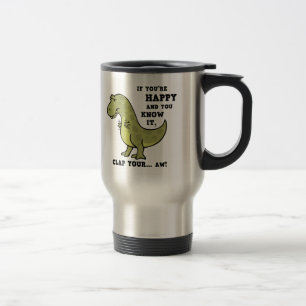 Caneca Térmica T-Rex Clap II