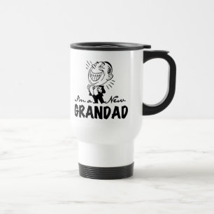 Caneca Térmica T-shirt e presentes novos de sorriso do Grandad